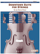 Cover icon of Downtown Suite for Strings sheet music for string orchestra (full score) by Jay-Martin Pinner, easy skill level