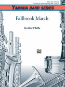 Cover icon of Fallbrook March sheet music for concert band (full score) by John O'Reilly, beginner skill level