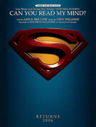 Can You Read My Mind? (Love Theme from Superman) for piano, voice or other instruments - easy john williams sheet music