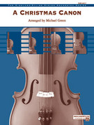 Cover icon of A Christmas Canon (COMPLETE) sheet music for string orchestra by Anonymous, easy skill level