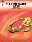 Cover icon of The Syncopated Clock (COMPLETE) sheet music for string orchestra by Leroy Anderson, beginner skill level