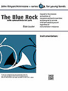 Cover icon of The Blue Rock sheet music for concert band (full score) by Dale Lauder, beginner skill level