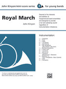 Cover icon of Royal March (COMPLETE) sheet music for concert band by John Kinyon, beginner skill level