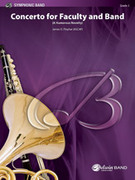 Cover icon of Concerto for Faculty and Band (COMPLETE) sheet music for concert band by James D. Ployhar, easy skill level