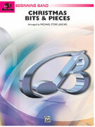 Cover icon of Christmas Bits and Pieces (COMPLETE) sheet music for concert band by Anonymous and Michael Story, beginner skill level