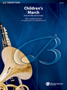 Cover icon of Children's March sheet music for concert band (full score) by Percy Aldridge Grainger and Douglas E. Wagner, classical score, easy/intermediate skill level