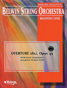 Cover icon of Overture 1812, Opus 49 sheet music for string orchestra (full score) by Anonymous, classical score, beginner skill level