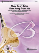 Cover icon of They Can't Take That Away from Me (COMPLETE) sheet music for concert band by George Gershwin, classical score, intermediate skill level