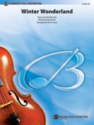 Cover icon of Winter Wonderland sheet music for full orchestra (full score) by Anonymous and Calvin Custer, classical score, intermediate skill level