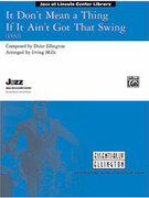 Cover icon of It Don't Mean a Thing If It Ain't Got That Swing (COMPLETE) sheet music for jazz band by Duke Ellington and Irving Mills, intermediate skill level