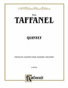 Cover icon of Woodwind Quintet (COMPLETE) sheet music for wind quintet by Paul Taffanel, classical score, intermediate skill level