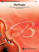 Cover icon of The Prayer sheet music for string orchestra (full score) by Carole Bayer Sager and David Foster, classical score, beginner skill level