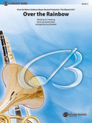 Cover icon of Over the Rainbow (COMPLETE) sheet music for concert band by Harold Arlen and Jerry Brubaker, wedding score, easy/intermediate skill level