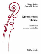 Cover icon of Greensleeves Theme (COMPLETE) sheet music for string orchestra by Anonymous, beginner skill level