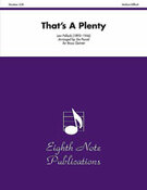 Cover icon of That's a Plenty (COMPLETE) sheet music for brass quintet by Lew Pollack, intermediate skill level