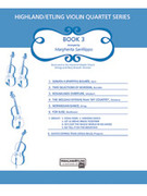 Cover icon of Highland/Etling Violin Quartet Series: Set 3 (COMPLETE) sheet music for violin by Anonymous, intermediate skill level
