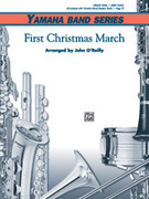 Cover icon of First Christmas March (COMPLETE) sheet music for concert band by Anonymous, beginner skill level