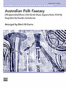 Cover icon of Australian Folk Fantasy (COMPLETE) sheet music for concert band by Anonymous and Mark Williams, intermediate skill level