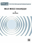 Cover icon of Blue Ridge Rhapsody sheet music for concert band (full score) by John Kinyon, easy skill level