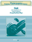 Cover icon of Finale sheet music for string orchestra (full score) by Ludwig van Beethoven, classical score, easy skill level