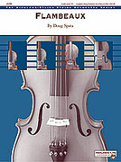 Cover icon of Flambeaux sheet music for string orchestra (full score) by Doug Spata, easy/intermediate skill level
