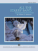Cover icon of All the Starry Band sheet music for concert band (full score) by William G. Harbinson, easy/intermediate skill level
