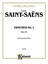 Saint-Sans: Cello Concerto No. 1 Op. 33 cello and piano sheet music