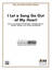 I Let a Song Go Out of My Heart jazz band sheet music