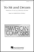 Cover icon of To Sit And Dream sheet music for choir (SSA: soprano, alto) by Rosephanye Powell and Langston Hughes, intermediate skill level