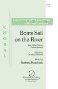 Cover icon of Boats Sail On The River sheet music for choir (2-Part) by Barbara Poulshock and Christina Rossetti, intermediate duet