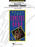 Cover icon of Music from Stranger Things (COMPLETE) sheet music for concert band by Sean O'Loughlin, intermediate skill level