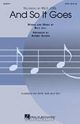 Cover icon of And So It Goes (arr. Craig McLeish) sheet music for choir (SSATB) by Billy Joel and Craig McLeish, intermediate skill level