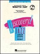 What'd I Say (COMPLETE) for jazz band - ray charles flute sheet music