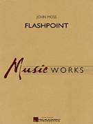 Cover icon of Flashpoint (COMPLETE) sheet music for concert band by John Moss, intermediate skill level