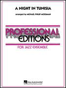 Cover icon of A Night in Tunisia (arr. Mossman) sheet music for jazz band (aux percussion) by Dizzy Gillespie, Michael Philip Mossman and Frank Paparelli, intermediate skill level