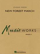 Cover icon of New Forest March (COMPLETE) sheet music for concert band by Johnnie Vinson, intermediate skill level