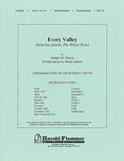 Cover icon of Every Valley (from The Winter Rose) (arr. Brant Adams) (COMPLETE) sheet music for orchestra/band (Orchestra) by Joseph M. Martin and Brant Adams, intermediate skill level
