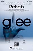 Cover icon of Rehab sheet music for choir (SAB: soprano, alto, bass) by Amy Winehouse, Adam Anders, Glee Cast, Mark Brymer, Miscellaneous and Tim Davis, intermediate skill level