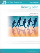 Cover icon of Rowdy Run sheet music for piano solo (elementary) by Randall Hartsell, classical score, beginner piano (elementary)