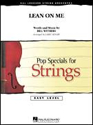 Cover icon of Lean On Me (COMPLETE) sheet music for orchestra by Bill Withers and Larry Moore, intermediate skill level
