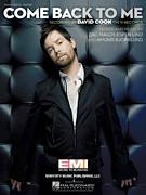 Cover icon of Come Back To Me sheet music for voice, piano or guitar by David Cook, Amund Bjorklund, Espen Lind and Zac Maloy, intermediate skill level
