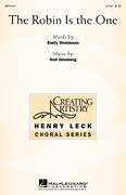 Cover icon of The Robin Is The One sheet music for choir (2-Part) by Neil Ginsberg and Emily Dickinson, intermediate duet