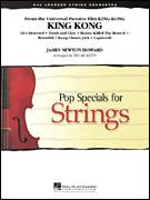 Cover icon of King Kong (COMPLETE) sheet music for orchestra by Ted Ricketts and James Newton Howard, intermediate skill level