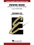 Cover icon of Power Rock (COMPLETE) sheet music for orchestra by Queen and Michael Sweeney, intermediate skill level