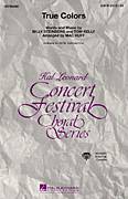Cover icon of True Colors (arr. Mac Huff) sheet music for choir (SATB: soprano, alto, tenor, bass) by Billy Steinberg, Tom Kelly, Cyndi Lauper, Mac Huff and Phil Collins, intermediate skill level