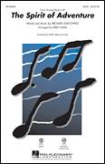 Cover icon of The Spirit Of Adventure sheet music for choir (SATB: soprano, alto, tenor, bass) by Michael Giacchino and Kirby Shaw, intermediate skill level