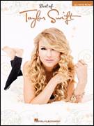 Cover icon of Teardrops On My Guitar sheet music for piano solo (big note book) by Taylor Swift and Liz Rose, easy piano (big note book)