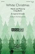 Cover icon of White Christmas (arr. Ed Lojeski) sheet music for choir (3-Part Mixed) by Irving Berlin and Ed Lojeski, intermediate skill level