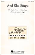 Cover icon of And She Sings sheet music for choir (2-Part) by Robert Hugh, intermediate duet