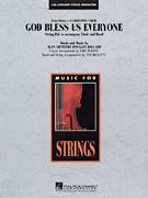 Cover icon of God Bless Us Everyone (COMPLETE) sheet music for orchestra by Glen Ballard, Alan Silvestri, Andrea Bocelli, John Purifoy and Ted Ricketts, intermediate skill level